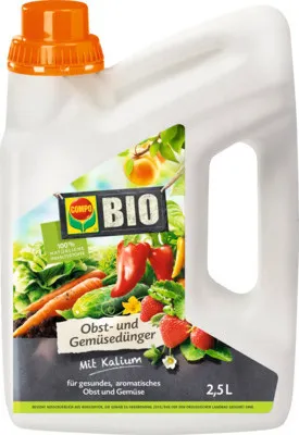 Produktbild von Obst- und Gemüsedünger COMPO 2,5 L, Flüssigdünger