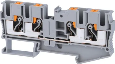 Image de Phoenix Contact, borne de connexion traversante PT 6-QUATTRO, raccordement à ressort, tension nominale 1000V, courant d'impulsion 0,72kA - 1 pièce