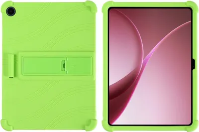 Produktbild von OnePlus Pad Go 2 Hülle - Coverup Silikon Back Cover mit Kickstand - Grün