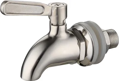 Immagine prodotto di Acciaio inossidabile 304, 12 mm, rubinetto di ricambio per distributore di bevande, rubinetto per acqua, caffè e birra
