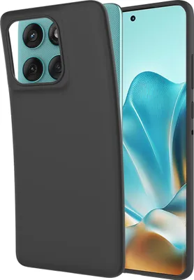 Produktbild von Hülle Motorola Edge 60, Edge 60 Fusion, Edge 60s Schutzhülle - Cazy - Schwarz