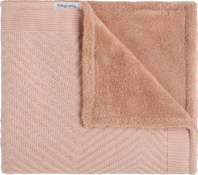 Produktbild von Baby's Only Babydecke teddyfutter Grace - Blush - 70x95 cm