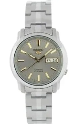Productafbeelding van Seiko SNKK67K1 herenhorloge, roestvrijstalen kast, metalen band