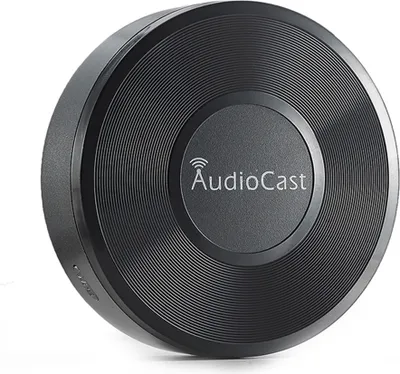 Obrázek produktu pro Hi-fi audio přijímač, bezdrátový zvukový streamer, přenosný audio reproduktor s podporou více místností, kompatibilní s iOS/Android/tablety