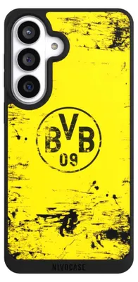 Produktbild von NIVOCASE Handyhülle für Samsung Galaxy S26+ Hülle NIVOpure Case Schwarz BVB Borussia Dortmund Offizielles Lizenzprodukt