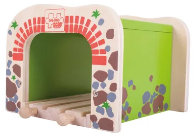 Zdjęcie produktu dla Tunel podwójny - dodatek do toru drewnianego