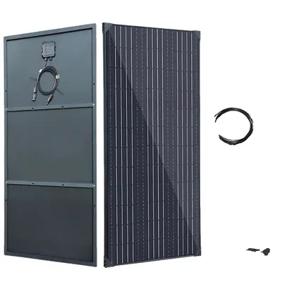 Obrázok produktu pre Solárny systém, výkon 150 W alebo 300 W, vysoká účinnosť, 300 W čierna súprava