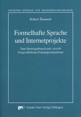 Produktbild von Simunek, R: Formelhafte Sprache