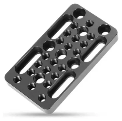 Produktbild von SmallRig 1598, Teller, Schwarz, Aluminium, 1/4, 3/8", 98 mm, 33 mm