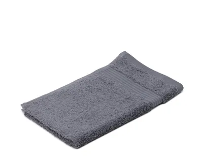 Produktbild von sleepling - liebling Gästetuch, 100% hochwertige Baumwolle, mit Schlaufe, 30 x 50 cm, waschbar & trocknergeeignet, formstabil, weich, Anthrazit
