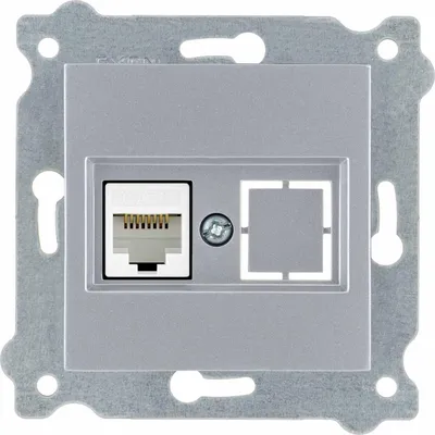 Image de Prise réseau individuelle Catégorie 6 Argent 253/10E EXEN