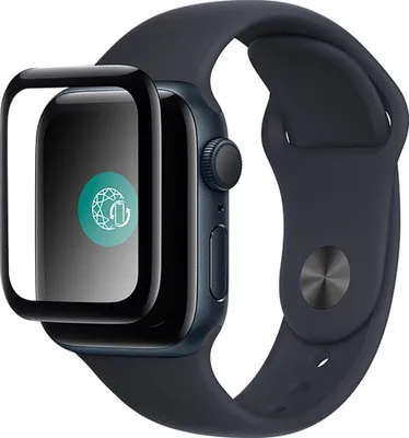 Produktbild von Force Glass, Displayschutz für Apple Watch 10 46mm aus gehärtetem Glas 3D, Transparent