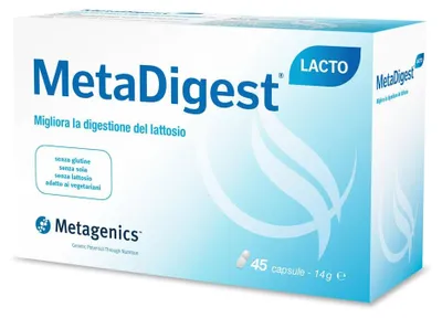 Productafbeelding van Metagenics MetaDigest Lacto (45 capsules)