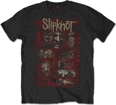 Image de Slipknot Sketch Boxes Black M T-shirt