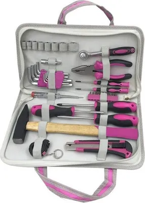 Produktbild von Werkzeugsatz 32-teilig mit Nylon-Etui