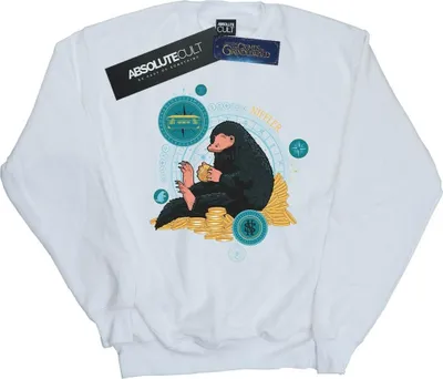 Produktbild von Fantastic Beasts - Sweatshirt für Herren BI23199 (M) (Weiß)