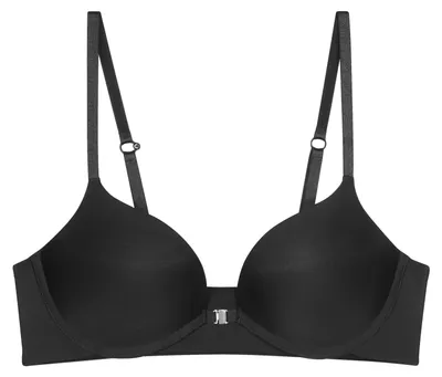 Zdjęcie produktu dla Biustonosz push-up dla kobiet Triumph Red Label Pure Micro, czarny – rozmiar 80A