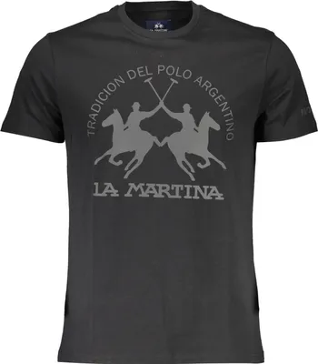 Immagine prodotto di LA MARTINA T-shirt uomo tessile nero SF13262 - Taglia: M