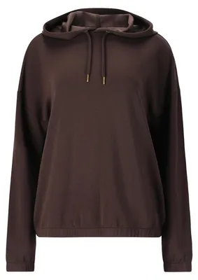 Obrázok produktu pre ATHLECIA, dámska mikina s kapucňou, farba: hnedá, veľkosť: 38