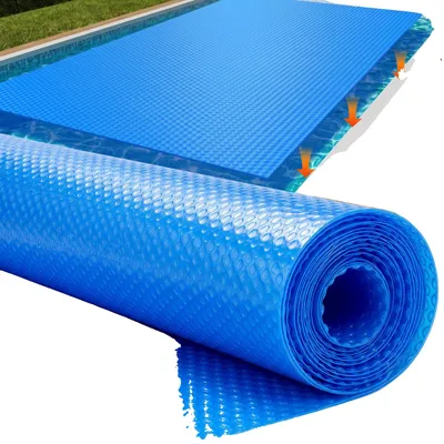 Immagine prodotto di Copertura solare per piscine VEVOR, copertura solare rettangolare per piscine 7,32 x 3,66 m, copertura solare per piscine fuori terra, coperture solari 16 mil blu