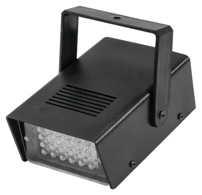 Immagine prodotto di LED Disco Strobe bianco - Stroboscopio con controllo musicale e controllo della velocità
