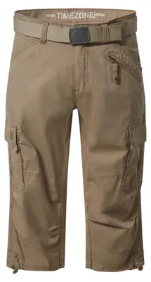 Produktbild von Timezone Loose Fit Cargo Shorts Gürtel Reißverschlusstasche Loose Fit Größe: 30W