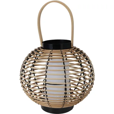 Zdjęcie produktu dla Rattanowa lampa z uchwytem, LED