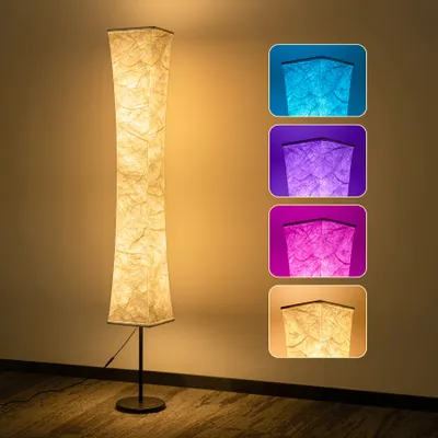 Produktbild von TOMONS LP03017, Weiß, Wohnzimmer, 1 Glühbirne(n), LED, Blau, Grün, Multi, Rot, 3000 K