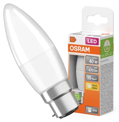 Produktbild von OSRAM LED Lampe superflach und superklein FLAT dimmbar 4.5W E27 Frosted Milchglas Warmweiss 4099854356926
