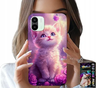 Immagine prodotto di Custodia per Xiaomi Redmi A2 - Gatto carino, Gatto, Modelli con animali