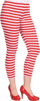 Produktbild von PxP 68612 Ringel-Leggings rot-weiß Gr.STD