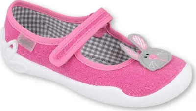 Produktbild von Mädchen Hausschuhe Befado Häschen Rosa 27