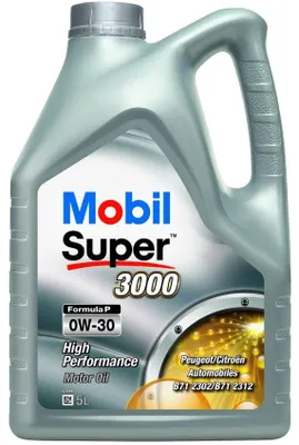 Produktbild von MOBIL Super 3000 Formula P für 0W-30 5 Liter Motoröl Motorenöl 9.55535-GS1 PSA B71 2312 PSA B71 2302 Öl