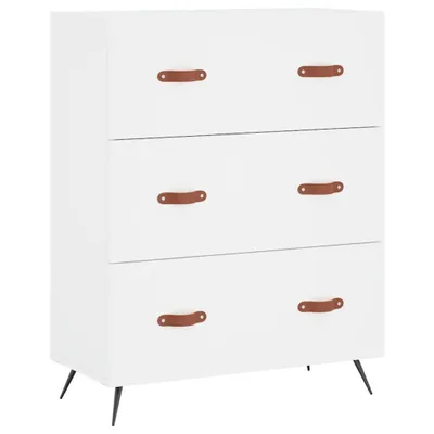 Produktbild von vidaXL Kommode Weiß 69,5x34x90 cm Holzwerkstoff