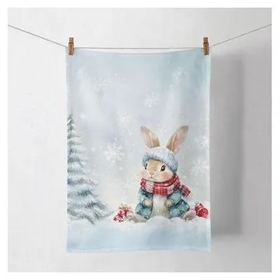 Produktbild von Weihnachts-Geschirrtuch Bugsy, 50 × 70 cm, 100 % Baumwolle