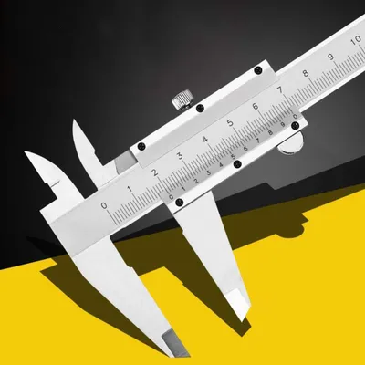 Obrázok produktu pre Posuvné meradlo 0 až 300 mm, uhlíková ocel, presnosť merania, pre presnú prácu
