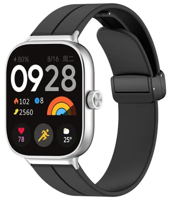 Obrázek produktu pro Silikonový náramek pro chytré hodinky Xiaomi Smart Band 10 Pro / 9 Pro s magnetickou přezkou