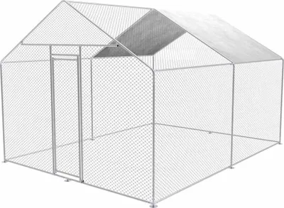 Image de Enclos extérieur pour animaux - 3m x 4m x 2,5m