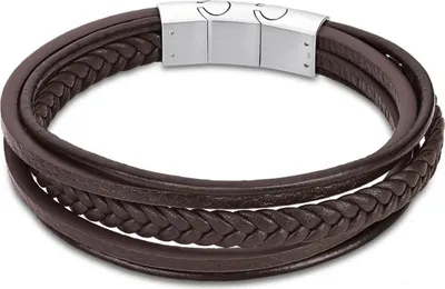 Obrázek produktu pro Pánský kožený náramek LS2051-2 / 1