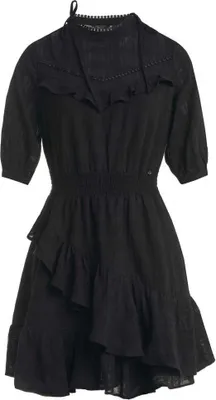 Produktbild von Salsa Jeans Textured Kurzes Kleid Schwarz XS Frau Schwarz XS