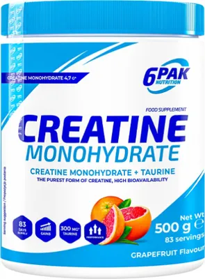 Obrázek produktu pro 6PAK Nutrition | Kreatin monohydrát Jablko