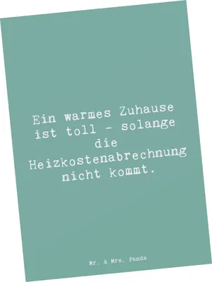 Produktbild von Mr. & Mrs. Panda Postkarte Spruch Geborgenheit im Zuhause - Meeresbrise - Geschenk, Fotokarte, Gefühl, Stimmungen, Stimmung, Zitat, Liebe, Postkarten, Grußkarte, Gefühle