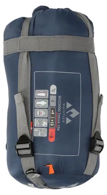 Image de Sac de couchage léger pour homme WHISTLER Tahoe +9 Lite, 230 x 80 x 55 cm, 800 g, bleu