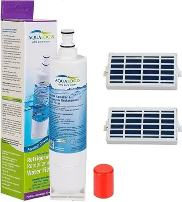 Produktbild von Kühlschrankfilter-Set AL-508SBS 1 St AntibacAir 2 St – Wasserfilter und antibakterieller Luftfilter WHIRLPOOL-FILTER 481281729632, ANT0001 MICROBAN