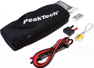 Produktbild von PeakTech P 1665 - Stromzangenamperemeter  6.000 Counts  1000 A AC/DC mit TrueRMS & DMM