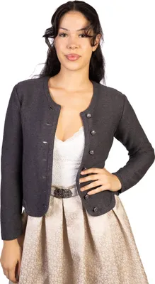 Produktbild von Trachtl Jacke -  Strickjacke 40 Anthrazit