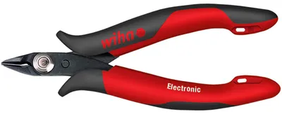 Image de Wiha Z 40 0 03 - Seitenschneider - 0,8 mm - Stahl - Schwarz/Rot - 11,8 cm - 60 g (26812)