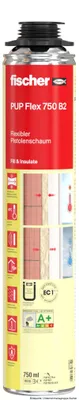 Produktbild von fischer Flexibler Pistolenschaum PUP Flex, B2-Qualität, 750 ml
