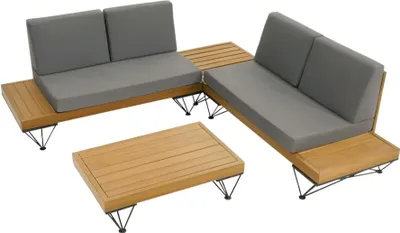 Immagine prodotto di Set divani a L (divano angolare + tavolino) – Perfetto per la tua casa.