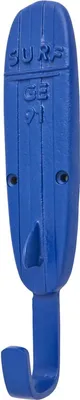 Produktbild von Blauer Surfbrett-Wandhaken - Batela